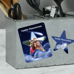 Pop Out Picture Frame Magnet - Star