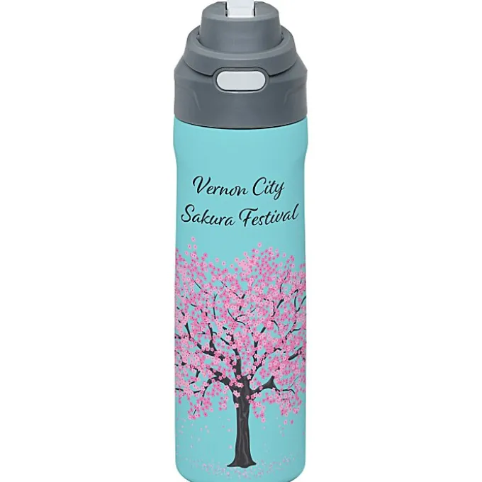 Pop Up Vacuum Bottle - 24 oz.