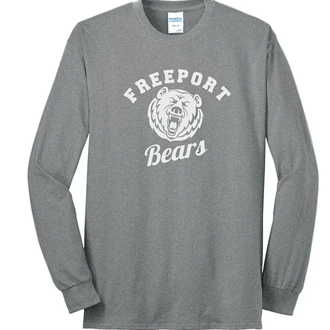Port 50/50 Blend Long Sleeve T-Shirt - Screen