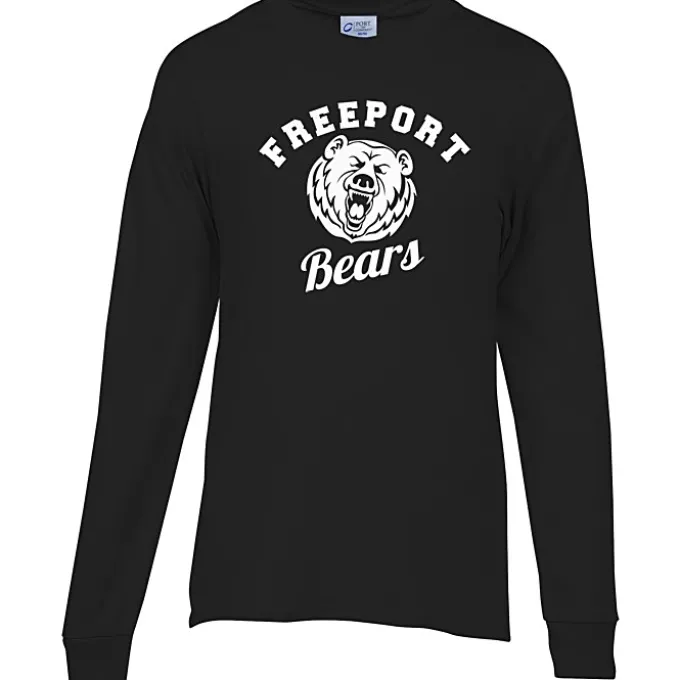 Port 50/50 Blend Long Sleeve T-Shirt - Screen