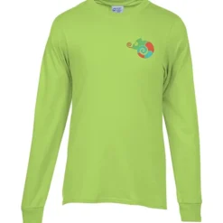 Port 50/50 Blend Long Sleeve T-Shirt - Embroidered