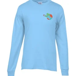 Port 50/50 Blend Long Sleeve T-Shirt - Embroidered