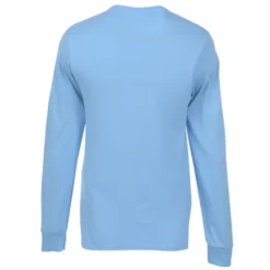 Port 50/50 Blend Long Sleeve T-Shirt - Embroidered
