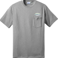 Port 50/50 Blend Pocket T-Shirt - Embroidered