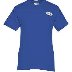 Port 50/50 Blend Pocket T-Shirt - Embroidered