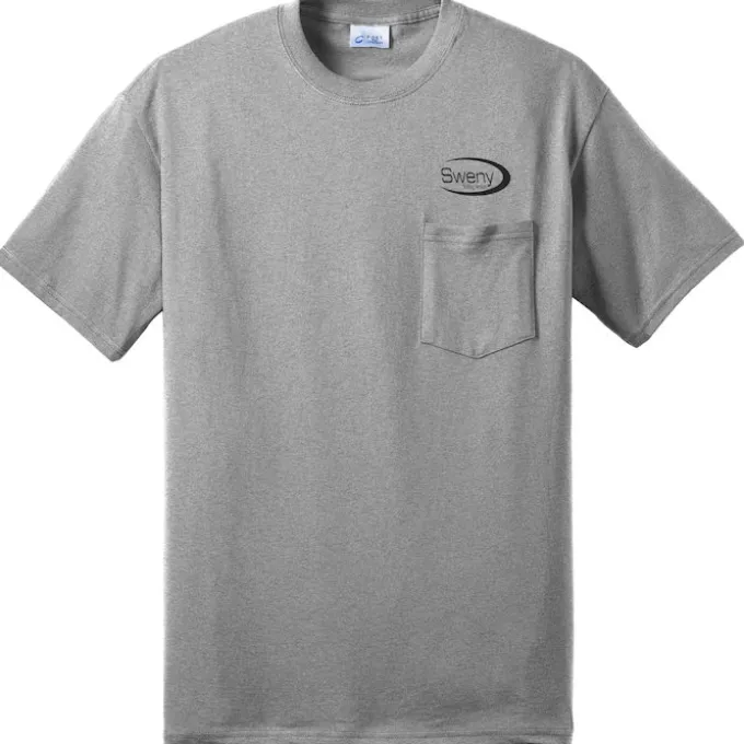 Port 50/50 Blend Pocket T-Shirt - Screen