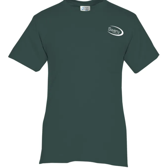 Port 50/50 Blend Pocket T-Shirt - Screen