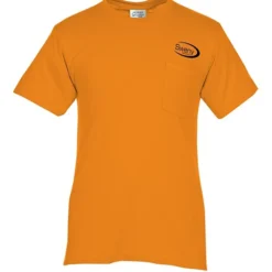 Port 50/50 Blend Pocket T-Shirt - Screen