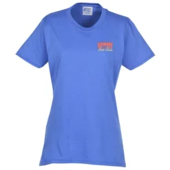 Port 50/50 Blend T-Shirt - Ladies' - Embroidered