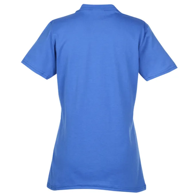 Port 50/50 Blend T-Shirt - Ladies' - Embroidered