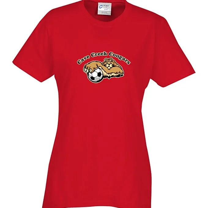 Port 50/50 Blend T-shirt - Ladies' - Full Color - 24 hr