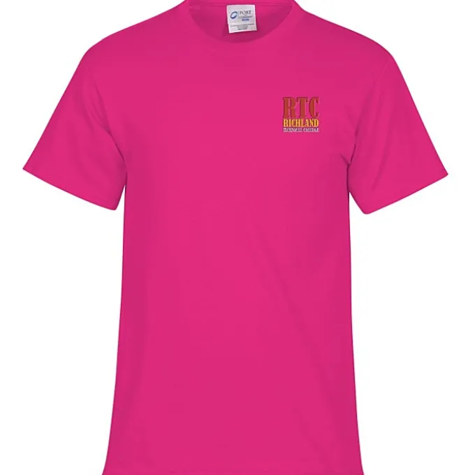 Port 50/50 Blend T-Shirt - Men's - Embroidered