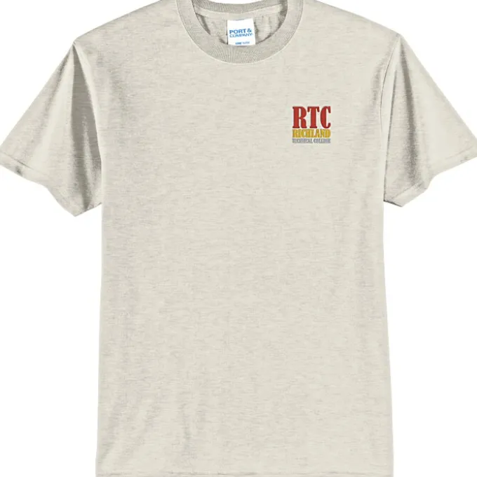Port 50/50 Blend T-Shirt - Men's - Embroidered