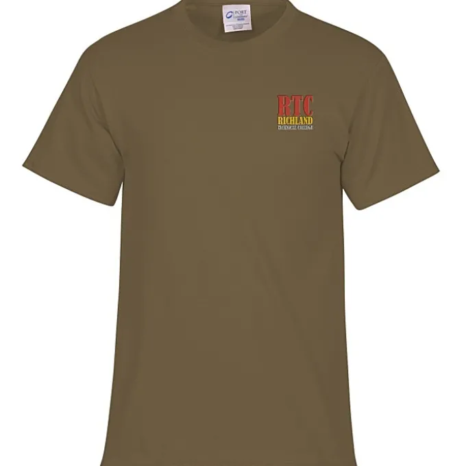 Port 50/50 Blend T-Shirt - Men's - Embroidered
