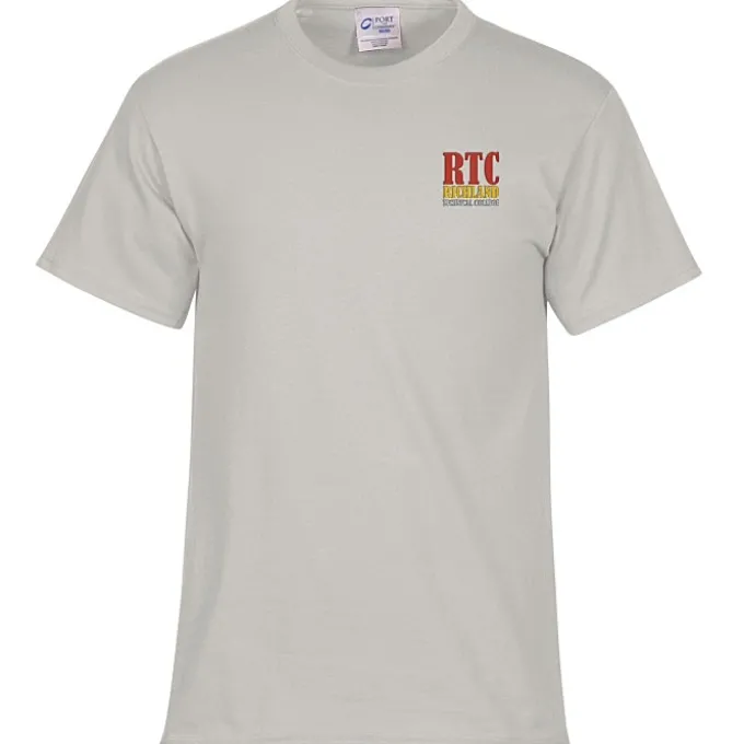 Port 50/50 Blend T-Shirt - Men's - Embroidered