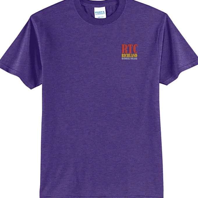 Port 50/50 Blend T-Shirt - Men's - Embroidered