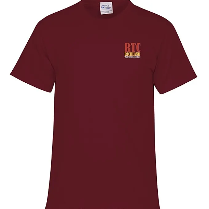 Port 50/50 Blend T-Shirt - Men's - Embroidered