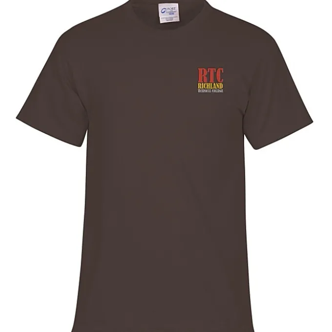 Port 50/50 Blend T-Shirt - Men's - Embroidered