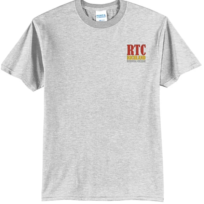 Port 50/50 Blend T-Shirt - Men's - Embroidered - 24 hr