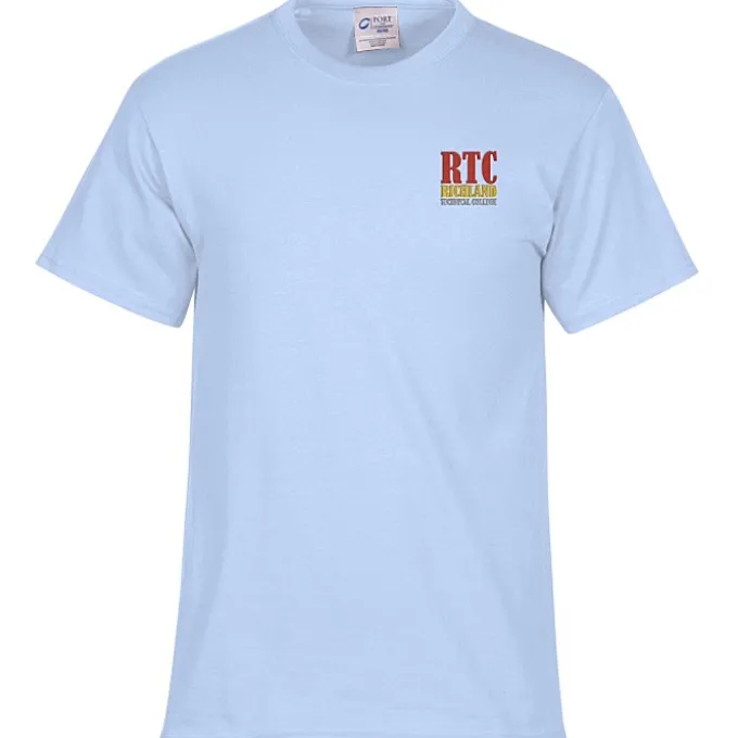 Port 50/50 Blend T-Shirt - Men's - Embroidered - 24 hr