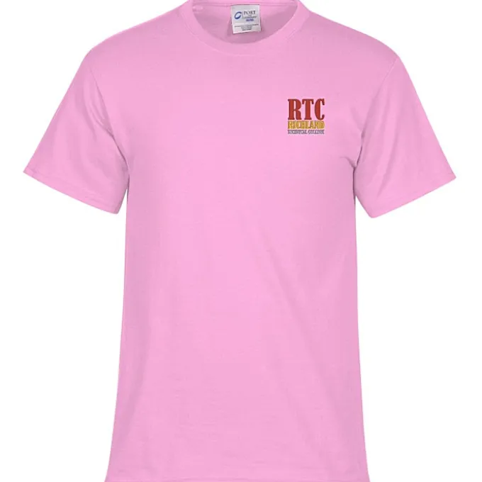 Port 50/50 Blend T-Shirt - Men's - Embroidered - 24 hr