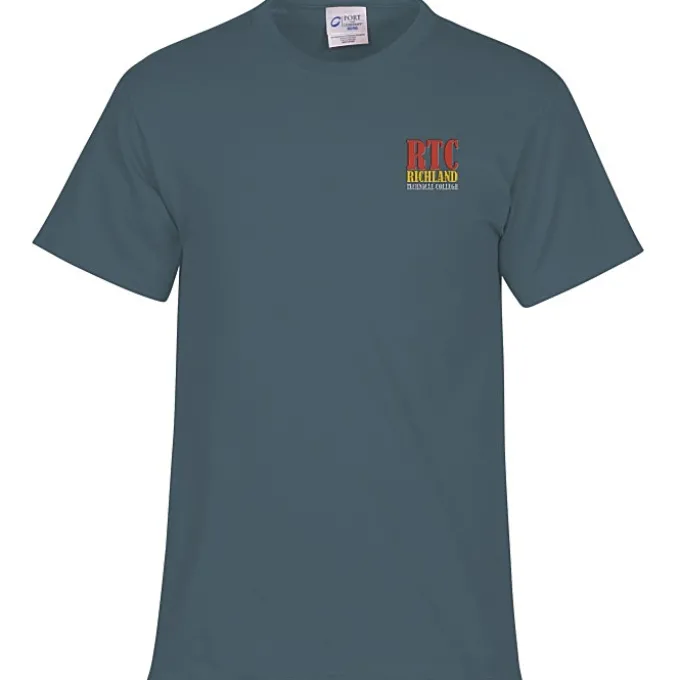 Port 50/50 Blend T-Shirt - Men's - Embroidered - 24 hr