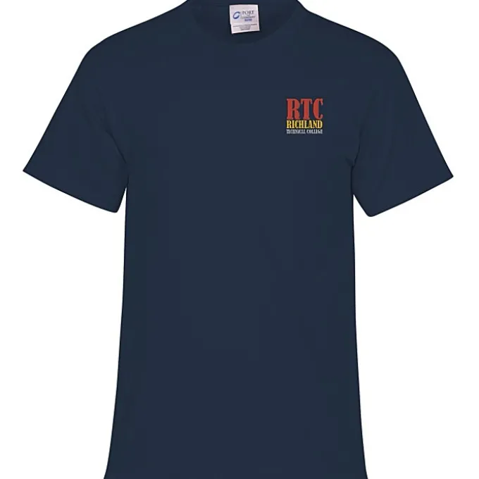 Port 50/50 Blend T-Shirt - Men's - Embroidered - 24 hr