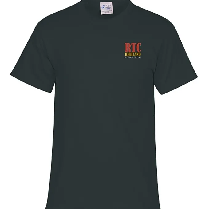Port 50/50 Blend T-Shirt - Men's - Embroidered - 24 hr