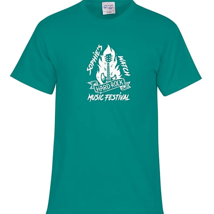 Port 50/50 Blend T-Shirt - Men's - Screen