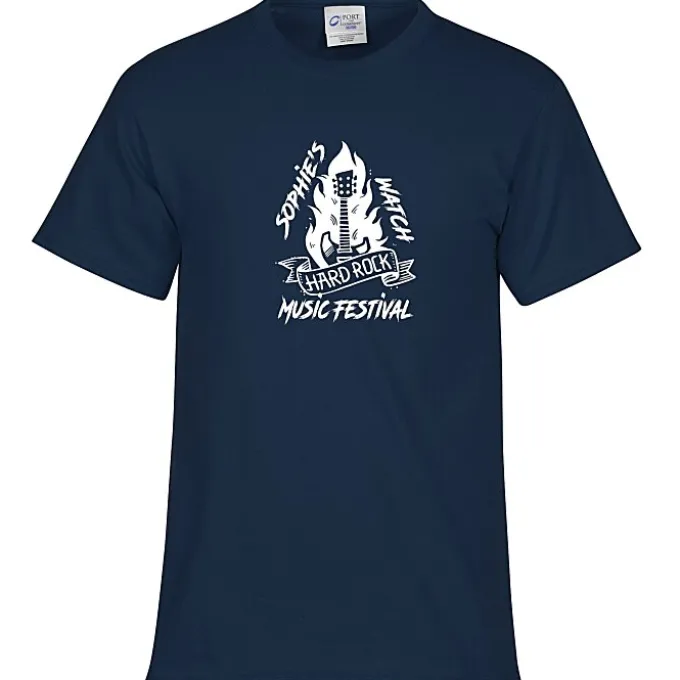 Port 50/50 Blend T-Shirt - Men's - Screen - 24 hr