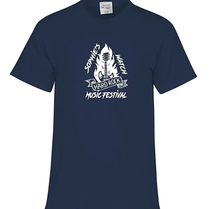 Port 50/50 Blend T-Shirt - Men's - Screen - 24 hr