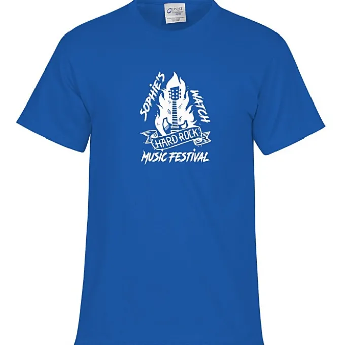 Port 50/50 Blend T-Shirt - Men's - Screen - 24 hr
