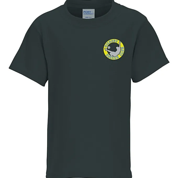 Port 50/50 Blend T-Shirt - Youth - Embroidered
