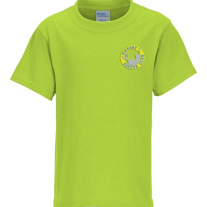 Port 50/50 Blend T-Shirt - Youth - Embroidered