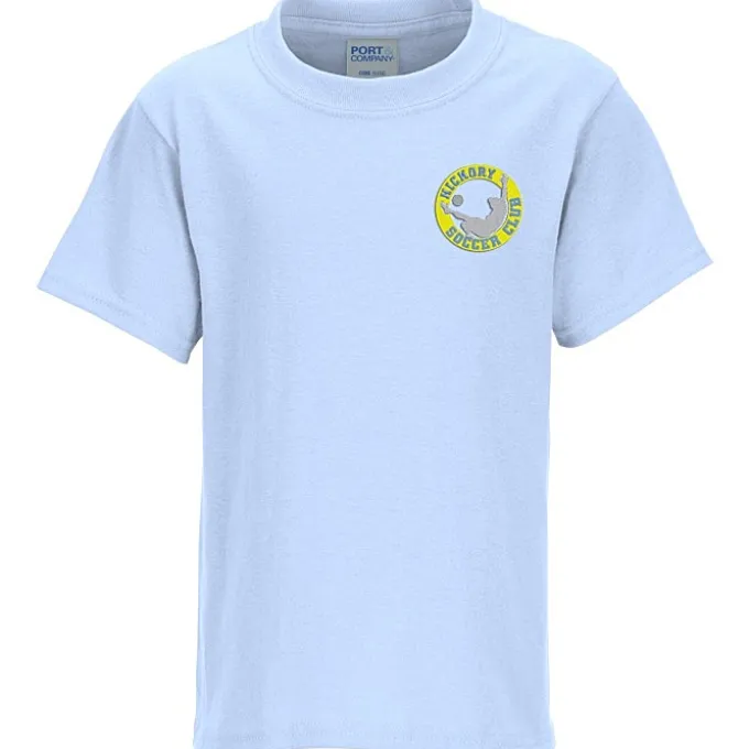 Port 50/50 Blend T-Shirt - Youth - Embroidered