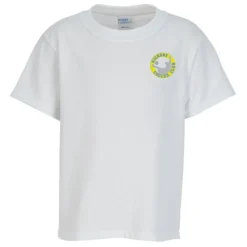 Port 50/50 Blend T-Shirt - Youth - Embroidered