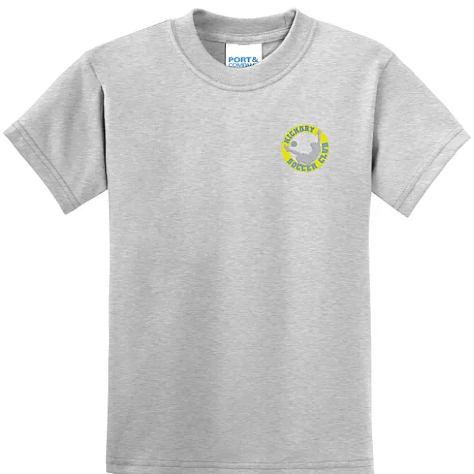 Port 50/50 Blend T-Shirt - Youth - Embroidered