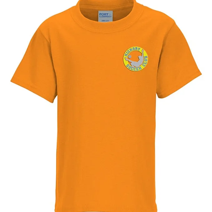Port 50/50 Blend T-Shirt - Youth - Embroidered