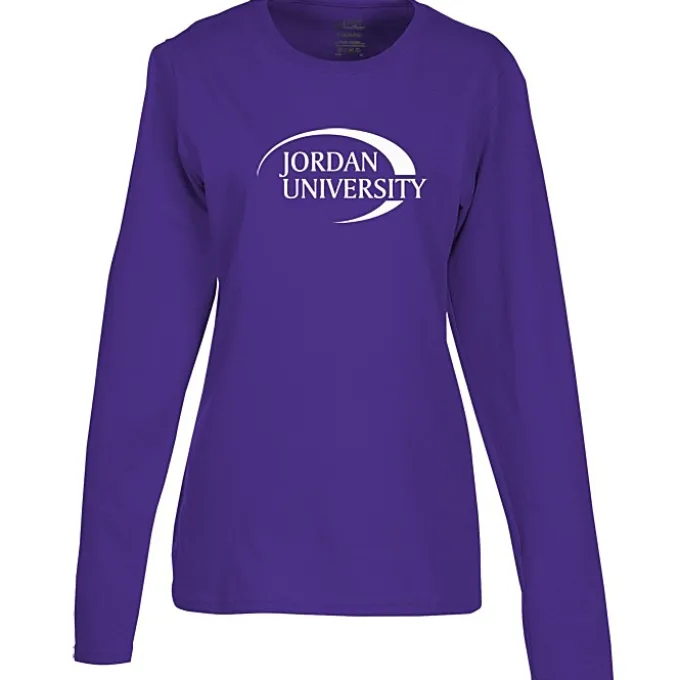 Port Classic 5.4-oz Long Sleeve T-Shirt - Ladies' - Screen