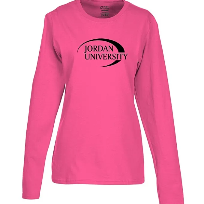 Port Classic 5.4-oz Long Sleeve T-Shirt - Ladies' - Screen