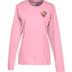 Port Classic 5.4-oz Long Sleeve T-Shirt - Ladies' - Colors - Embroidered