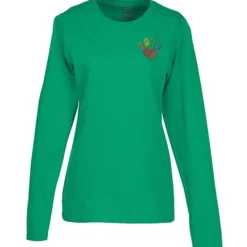 Port Classic 5.4-oz Long Sleeve T-Shirt - Ladies' - Colors - Embroidered