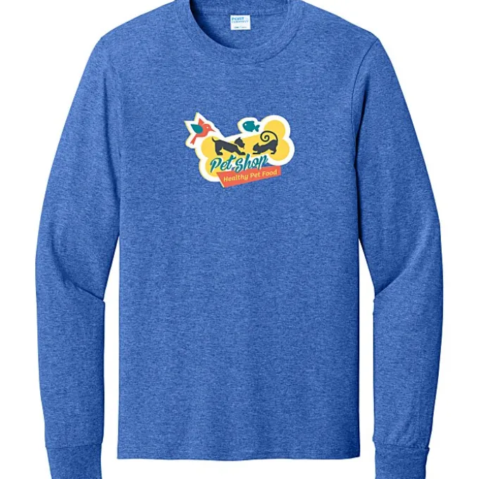 Port Classic 5.4-oz Long Sleeve T-Shirt - Men's - Colors - Full Color