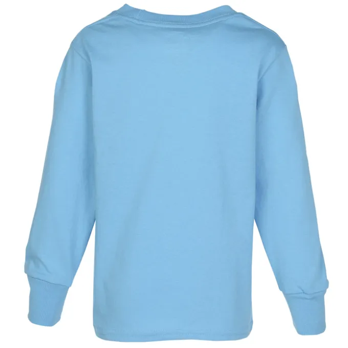 Port Classic 5.4-oz Long Sleeve T-Shirt - Youth - Screen