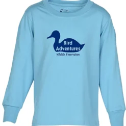 Port Classic 5.4-oz Long Sleeve T-Shirt - Youth - Screen