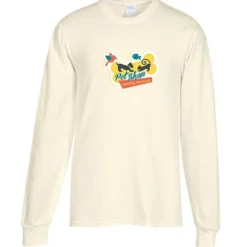 Port Classic 5.4-oz Long Sleeve T-Shirt - Men's - White - Full Color
