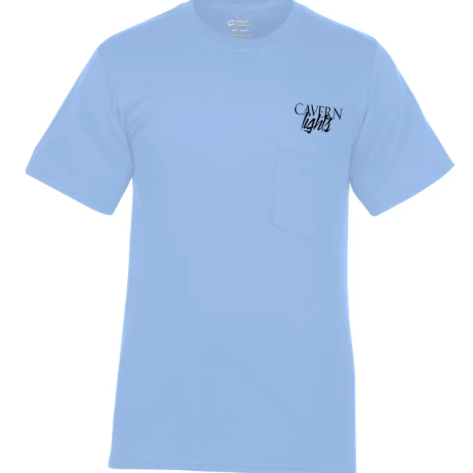 Port Classic 5.4-oz Pocket T-Shirt - Men's - Screen