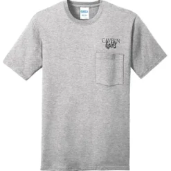 Port Classic 5.4-oz Pocket T-Shirt - Men's - Screen