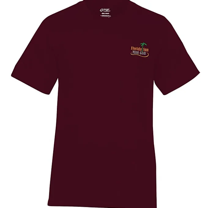 Port Classic 5.4-oz Pocket T-Shirt - Men's - Embroidered