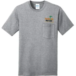 Port Classic 5.4-oz Pocket T-Shirt - Men's - Embroidered
